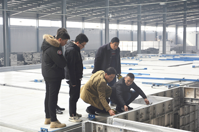 恭贺五棵松铝模板顺利通过世茂地产和北京韩建集团有限公司出厂验收！